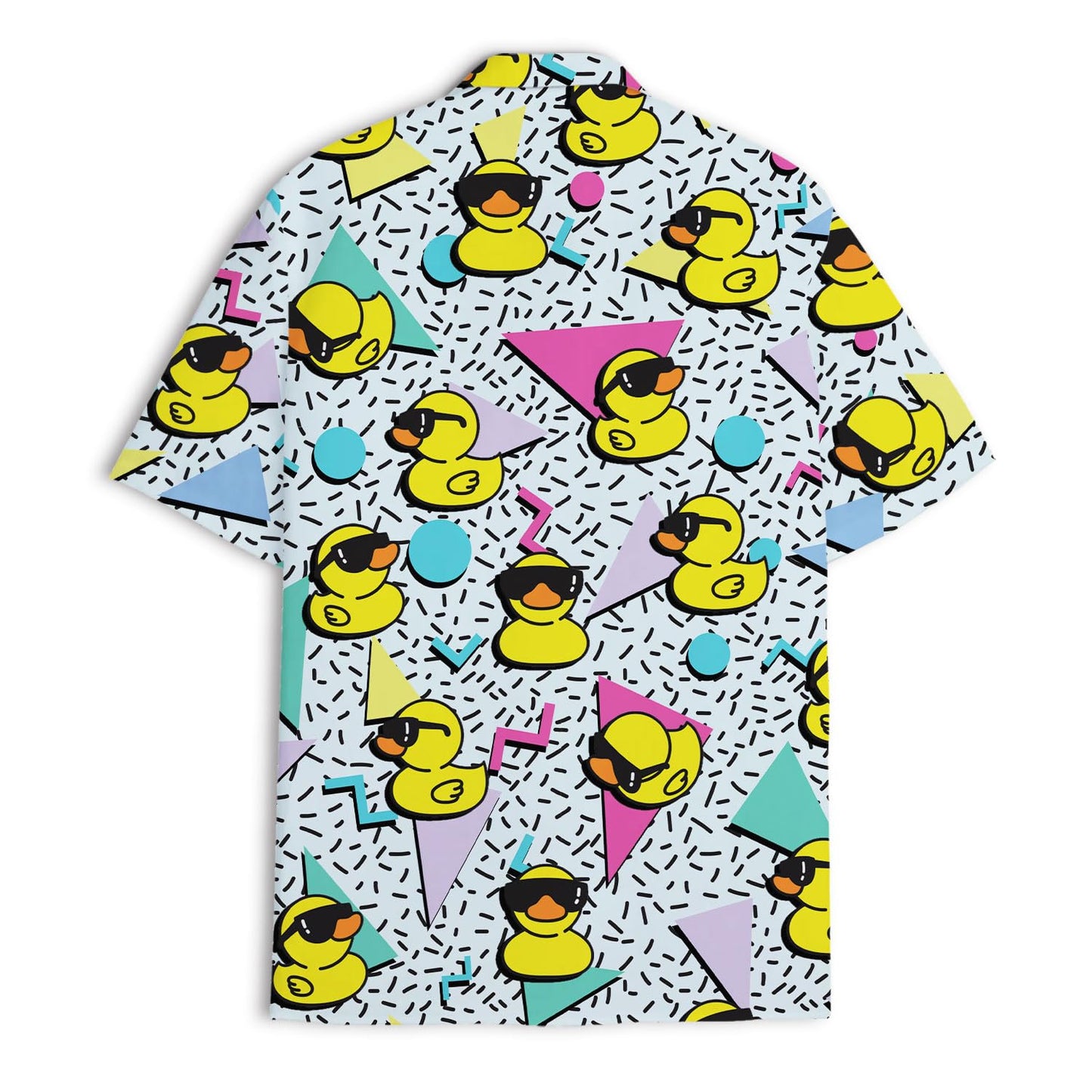 Retro Rubber Duck Hawaiian Shirt - 80s Summer Vibes