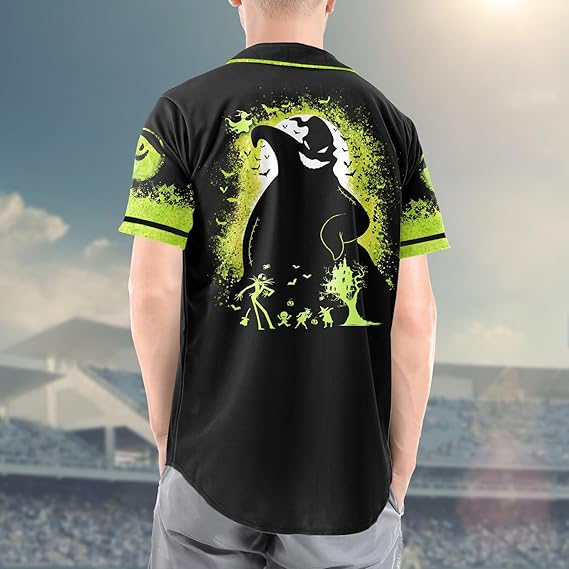 Oogie Boogie Baseball Jersey – Nightmare Before Christmas Shirt