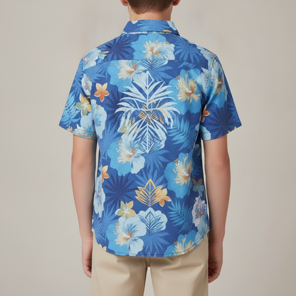 Boys' Hawaiian Shirt - Fun Tropical Style for Kids #3