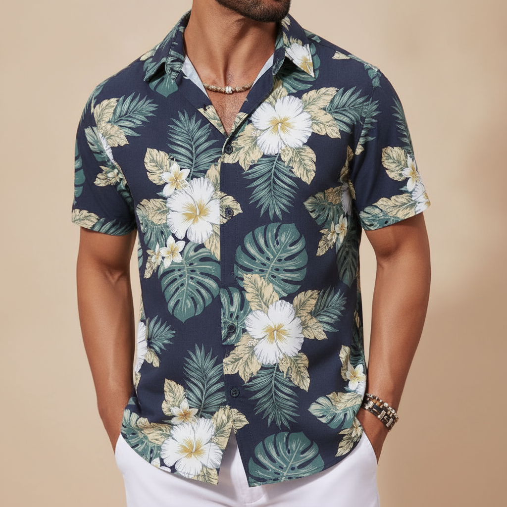 Men's Hawaiian Shirts for Tropical Summer & Vacation Wear