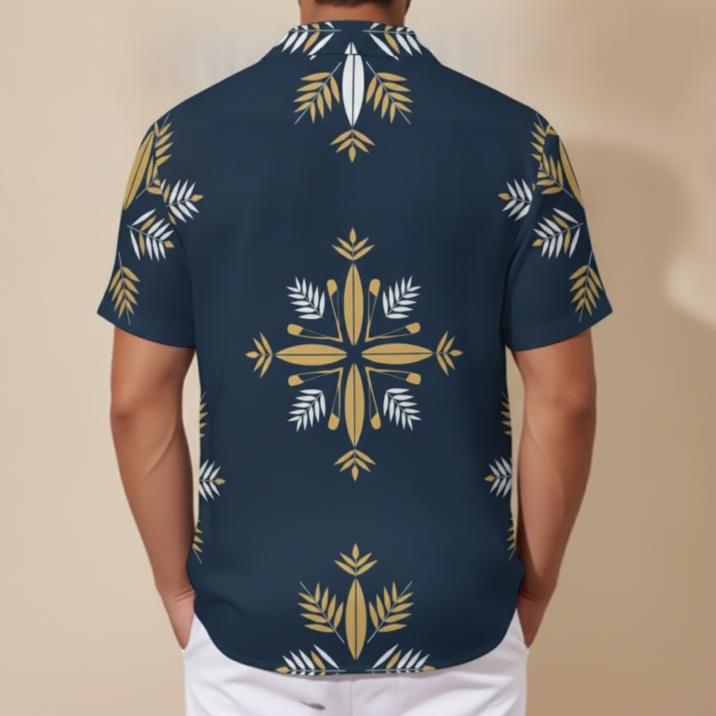 Men's Hawaiian Shirts: Tropical Print & Casual Styles